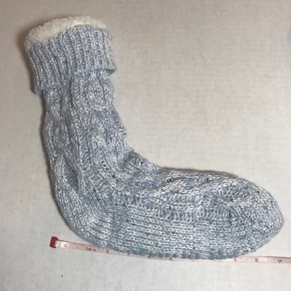 NWOT AROMASOLES FLEECE LINED SLIPPER SOCKS TOASTY!PRICE FIRM - Picture 12 of 16